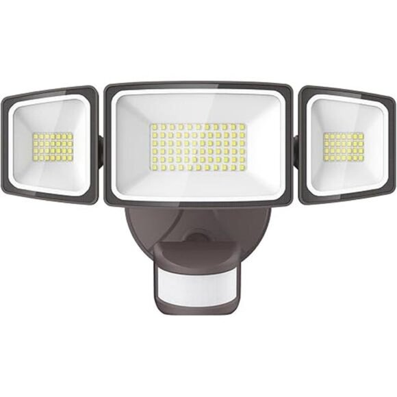65W LED Security Lights Motion Sensor Light Outdoor,6500LM,6500K,IP65 Waterproof - Picture 7 of 7